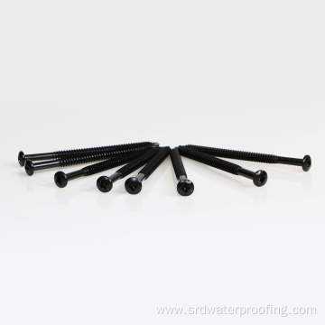 black fastener Roofing screw length screws